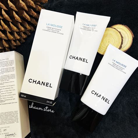 chanel la mousse crème nettoyante à mousse